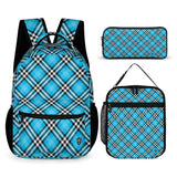 Highland Dancer Kids Tartan Backpack, Lunch Bag & Pencil Case - Free p&p Worldwide