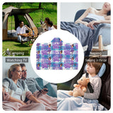 Kids Cosy Tartan Hooded Blanket  Free p&p Worldwide