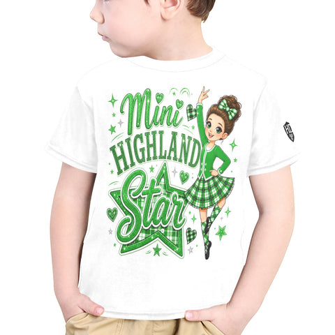 Highland Dancer Kids T-Shirt - Free p&p Worldwide