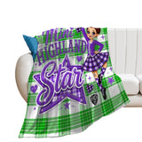 Highland Dancer Blanket - Free p&p Worldwide