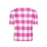 Isle of Bute Tartan Festival  Pink Kids T - Free p&p