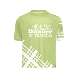 Highland Dancer in Training Youth Crew Neck T-Shirt - FREE p&p Worldwide
