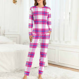 Tartan Soft Women's Pajama Set - FREE P&P Worldwide