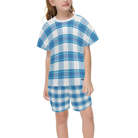 Big Girls Tartan Pyjamas - Free p&p Worldwide