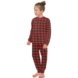 Girls' Tartan Long Pyjama Set - Free P&P Worldwide