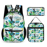 Highland Dancer Kids Backpack, Lunch Bag & Pencil Case - Free p&p Worldwide