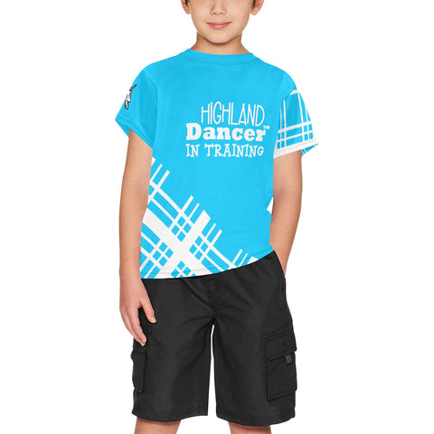 Highland Dancer in Training Youth Crew Neck T-Shirt - FREE p&p Worldwide