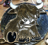 Handmade Clan Whisky Barrel Sign