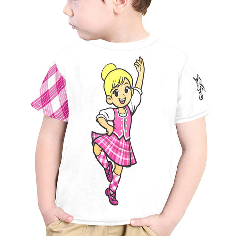 Highland Dancer Kids T-Shirt - Free p&p Worldwide