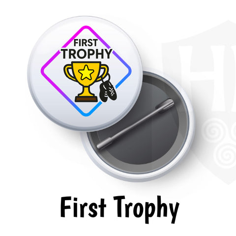 🎉First Trophie Badge🎉- FREE p&p UK