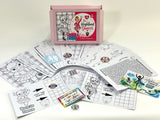 The Highland Dancer Colour & Activity Box - with Felt Pens
