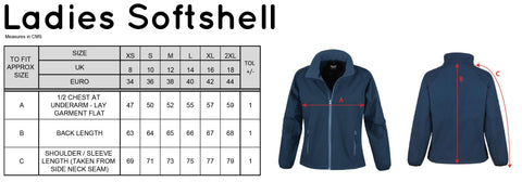 Heather Spence Soft Shel Fitted Jacket - Ladies