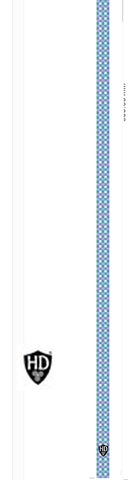 HD Light Blue Bute Sky Tartan - Lanyard with Card Holder