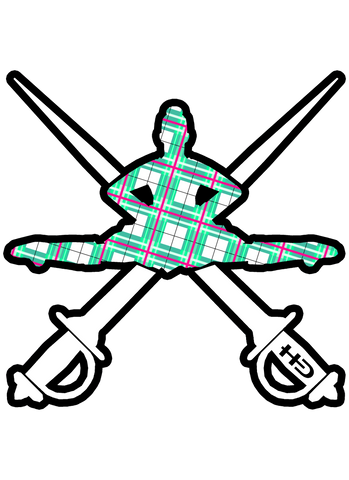 Mint Tartan Leap Dancer Design