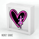 Money Banks - Tartan Heart Dancer - made in the HD Studio - Choose your design