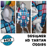A Clyde Skye Tartan Fleece Hoodie - FREE p&p Worldwide