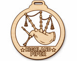 Pipe Band Christmas Baubles - decorate yourself Craft Box