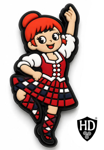 HD Red Dancer - Shoe Charm  Free p&p in the UK