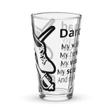 Highland Dance Dad Pint Glass - Free p&p Worldwide