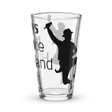 Highland Dancer Boy Pint Glass