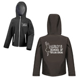 Lesley's School of Dance Soft Shel Jacket with Hood - Kids - Free p&p