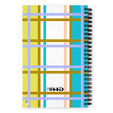 HD Tartan Spiral notebook