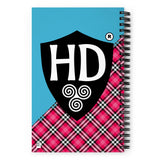 A4 Highland Dancer Spiral notebook