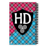 A4 Highland Dancer Spiral notebook