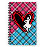 A4 Highland Dancer Spiral notebook