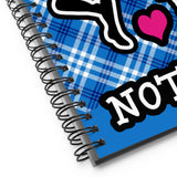 A4 Highland Dancer Spiral notebook