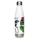 Irish Dancer Stainless steel water bottle - FREE p&p Worldwide