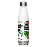 Irish Dancer Stainless steel water bottle - FREE p&p Worldwide