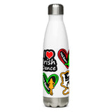 Irish Dancer Stainless steel water bottle - FREE p&p Worldwide