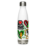 Irish Dancer Stainless steel water bottle - FREE p&p Worldwide