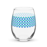 Stemless wine glass