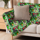 Irish Dancer Sherpa blanket - FREE p&p Worldwide
