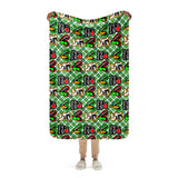 Irish Dancer Sherpa blanket - FREE p&p Worldwide