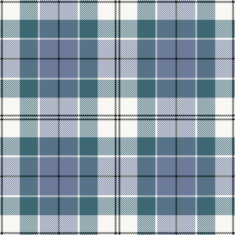 Strathclyde Grey/Blue *Tartans
