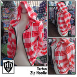 Women's Mull Mist Tartan Zip Hoodie - FREE p&p Worldwide