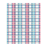 Belle Pastal Tartan Throw Blanket