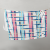 Belle Pastal Tartan Throw Blanket