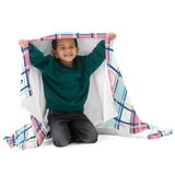 Belle Pastal Tartan Throw Blanket