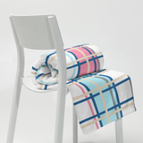 Belle Pastal Tartan Throw Blanket