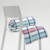 Belle Pastal Tartan Throw Blanket