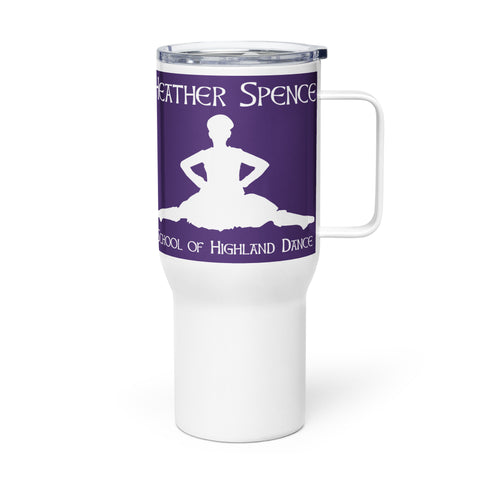 Heather Spence Travel mug with a handle - FREE p&p