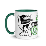 Irish Dancer Mug with different Color Inside - FREE p&p Worldwide