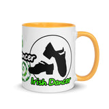 Irish Dancer Mug with different Color Inside - FREE p&p Worldwide