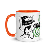 Irish Dancer Mug with different Color Inside - FREE p&p Worldwide