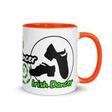 Irish Dancer Mug with different Color Inside - FREE p&p Worldwide