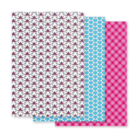 HIGHLAND DANCER WRAPPING PAPER SHEETS - 3 SHEETS